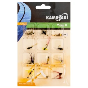 EnergoTeam Set Muste Gold Star Trout Ii 12buc