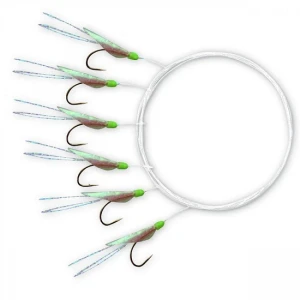 Streamer Zebco Z-sea Herring Rig Silver Green 1.50m 6 Carlige