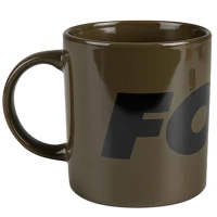 Cana Fox Collection Green & Black Logo Ceramic Mug 350ml