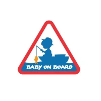 Sticker, Delphin, BABY, on, BOARD, 795010120, Diverse, Diverse Delphin, Diverse Delphin, Delphin