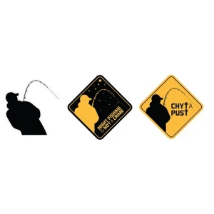 Sticker Delphin Chyt A Pust  7x7cm