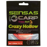 Elastic Sensas Crazy Hollow, Orange. 2.2mm, 3m