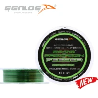 Fir Monofilament Genlog Camo Progreen  Feeder  150 M 0.181 Mm  9 Kg