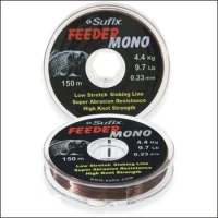 FIR MONOFILAMENT SUFIX FEEDER Mono 0.16mm 150M 4.8LB BURGUNDY FIR MONOFILAMENT SUFIX FEEDER Mono 0.16mm 150M 4.8LB BURGUNDY