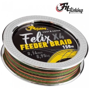 FIR TEXTIL FILFISHING FELIX FEEDER BRAID 0.14 MM / 8.95 KG FIR TEXTIL FILFISHING FELIX FEEDER BRAID 0.14 MM / 8.95 KG