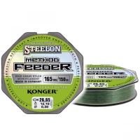 Fir Fluorocarbon Coated Konger Steelon Method Feeder Verde 0.18mm, 4.85kg, 150m