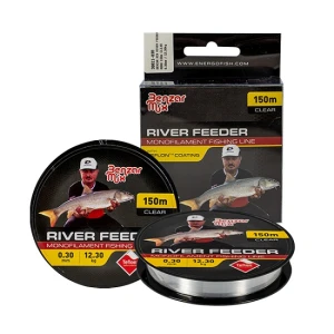 Fir Monofilament Benzar River Feeder Mono Clear Transparent 150m 0.28mm 9.60kg