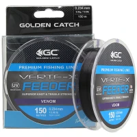 Fir Monofilament Golden Catch Verte-X Feeder Venom, 0.261, 7.4kg, 150m Fir Monofilament Golden Catch Verte-X Feeder Venom, 0.261, 7.4kg, 150m