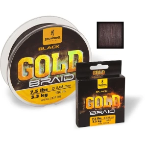 Fir Textil Browning Black Magic Gold Braid 0.08mm 150m