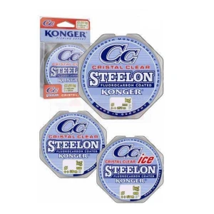 Monofilament Konger Steelon Cristal C.Fluoroc.150m 0.12mm Monofilament Konger Steelon Cristal C.Fluoroc.150m 0.12mm