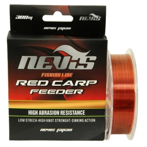 Monofilament Nevis Red Carp Feeder 150m 0.18mm