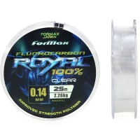 Fir Fluorocarbon Formax Royal, Transparent, 27.40kg, 0.60mm, 25m