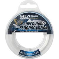 Fir Fluorocarbon SAVAGE GEAR Super Hard, Clear, 18.90kg, 0.60mm, 50m