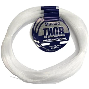 Fir Monofilament Mustad Thor Super Soft, Clear, 100m, 0.35mm, 6.8kg