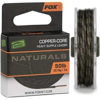 Fir Textil FOX Edges Naturals Copper Core, Camo, 50lbs/22.70kg, 7m Fir Textil FOX Edges Naturals Copper Core, Camo, 50lbs/22.70kg, 7m