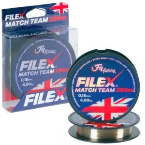 Fir Monofilament Filex Match Team, 4.00kg, 0.16mm, 200m