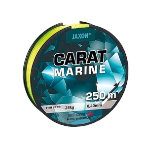 Fir Jaxon Carat Marine 250m 0,40mm Galben Fluo