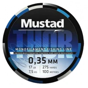 Fir Monofilament Mustad Thor Mono 040mm/7,7kg/300m