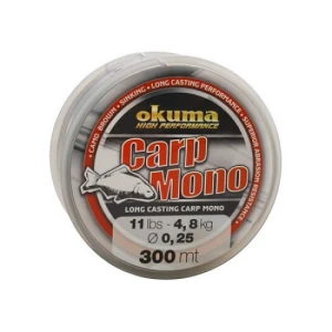 Fir  Monofilament Okuma Carp Mono 028mm/5,8kg/300m