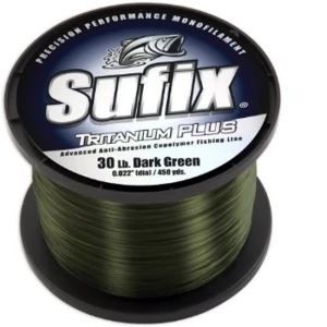 Fir Monofilament Sufix Tritanium 1520m 0.30mm  6.3kg Dark Green