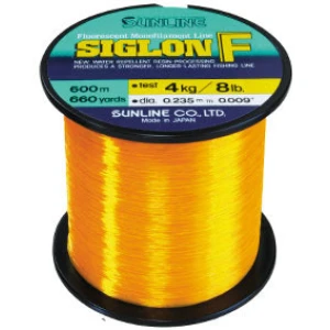 Fir Monofilament Sunline Siglon Portocaliu 0.23mm 600 Mt