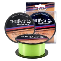 FIR MONOFILAMENT THE ONE DISTANCE FORCE FLUO GREEN 270M 0.18mm FIR MONOFILAMENT THE ONE DISTANCE FORCE FLUO GREEN 270M 0.18mm