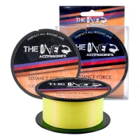 FIR MONOFILAMENT THE ONE DISTANCE FORCE YELLOW 270M 0.22mm FIR MONOFILAMENT THE ONE DISTANCE FORCE YELLOW 270M 0.22mm