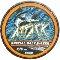 Fir ATTACK Special Salt Water Blue Sea, 10.20kg, 0.28mm, 600m Fir ATTACK Special Salt Water Blue Sea, 10.20kg, 0.28mm, 600m