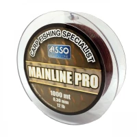 Fir Asso Mainline Pro Brown 0.35mm 1000m