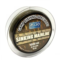 Fir Asso Sinking Mainline Brown 0.28mm 1000m