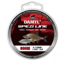 Fir DAM Damyl New Spezi Line Coarse Transparent, 1.90kg, 0.14mm, 500m Fir DAM Damyl New Spezi Line Coarse Transparent, 1.90kg, 0.14mm, 500m