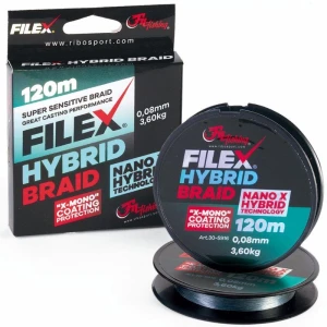 Fir Filex Nano Hybrid Braid, 0.16mm, 9.40kg, 120m