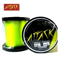 Fir Mono Attack Special Casting 0.28mm 1200M 6.9 Kg Fir Mono Attack Special Casting 0.28mm 1200M 6.9 Kg