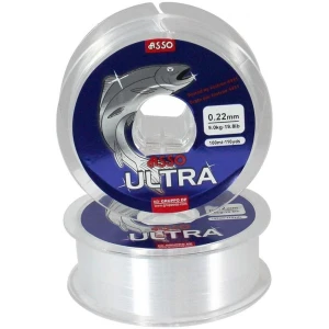 Fir Monofilament Asso Ultra Line, 12.90kg, 0.30mm, 100m