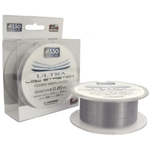 Fir Monofilament Asso Ultra Low Stretch Line, 9.40kg, 0.24mm, 300m