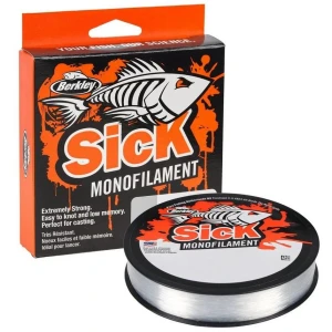 Fir Monofilament Berkley Sick Monofilament, Transparent, 6.9kg, 0.28mm, 300m