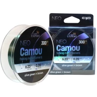 Fir Monofilament Carp Expert Neo Camou Line Green + Brown (camou), 0.30mm, 11.616kg, 300m