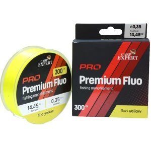 Fir Monofilament CARP EXPERT Premium Pro Fluo, Monofilament, Galben 0,40mm, 22.96kg, 300m