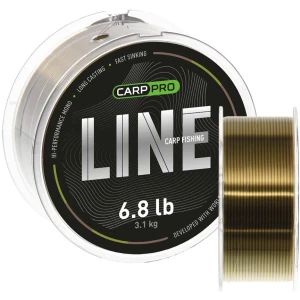 Fir Monofilament CARP PRO Fishing Line Brown, 0.405mm, 1000m