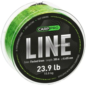 Fir Monofilament CARP PRO Flecked Green, 6.60kg, 0.309mm, 300m