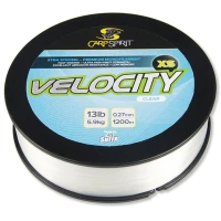 Fir Monofilament CARP SPIRIT Vlocity XS, Clear, 11.8kg, 0.40mm, 1200m