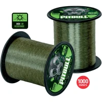 Fir Monofilament CARP ZOOM Pitbull High UV Carp, Grey, 1000m, 0.26mm, 8.90kg Fir Monofilament CARP ZOOM Pitbull High UV Carp, Grey, 1000m, 0.26mm, 8.90kg