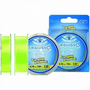 Fir Monofilament Cralusso Prestige, Galben Fluo, 350m, 0.30mm, 11.8kg