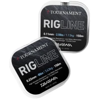 Fir Monofilament DAIWA Tournament Rigline, Clear, 0.12mm, 1.36kg, 150m