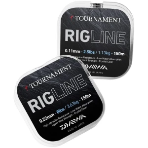 Fir Monofilament DAIWA Tournament Rigline, Clear, 0.20mm, 3.18kg, 150m