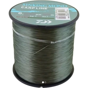 Fir Monofilament Daiwa Mono, Dark Olive, 6.5kg, 0.28mm, 1540m