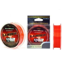 Fir Monofilament Formax Lumix Carp&feeder Red Fluo, 0.20mm, 150m