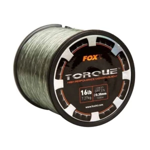 Fir Monofilament Fox Torque Carp Line Low Vis Green 1000m 0.42mm 11.73kg