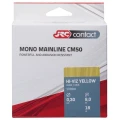 Fir Monofilament JRC Contact CM50 Crap, HightViz Yellow, 10.5kg, 0.35mm, 600m