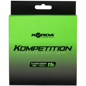 Fir Monofilament KORDA Kompetition Mono, 9kg, 0.38mm, 1000m